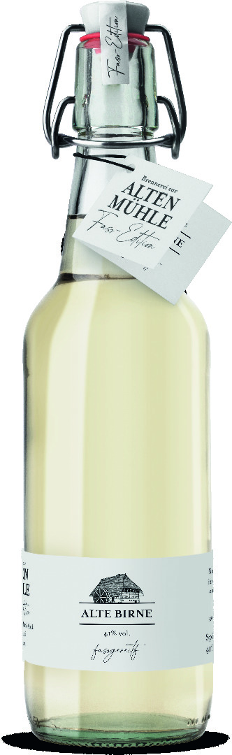 Brennerei zur Alten Mühle Alte Birne 41% vol. 0,5l Brennerei zur Alten Mühle Alte Birne 41% vol. 0,5l