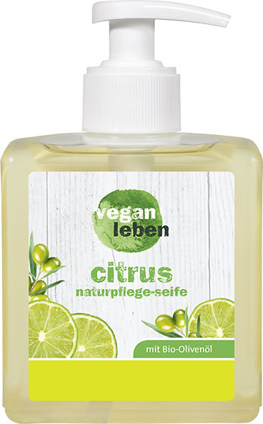 vegan leben Flüssigseife Citrus 300ml vegan leben Flüssigseife Citrus 300ml
