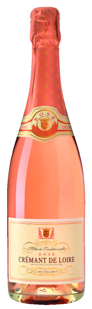 Cremant de Loire Villaret Rose trocken 0,75l