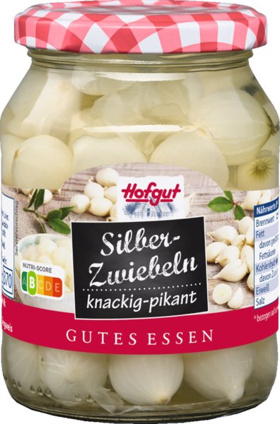 Hofgut Silberzwiebeln 370ml Hofgut Silberzwiebeln 370ml