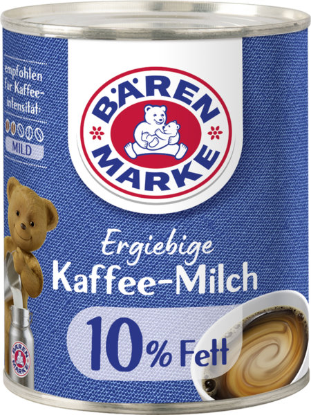 Bärenmarke Ergiebige Kaffee-Milch 10% Fett 340g Bärenmarke Ergiebige Kaffee-Milch 10% Fett 340g