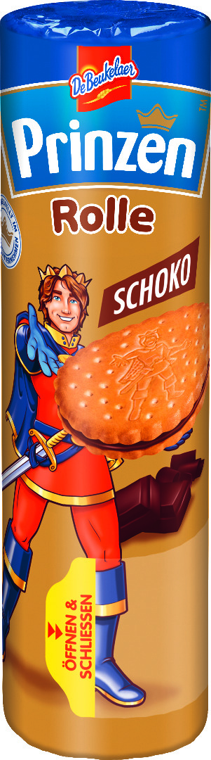 De Beukelaer Prinzen Rolle Schoko 400g