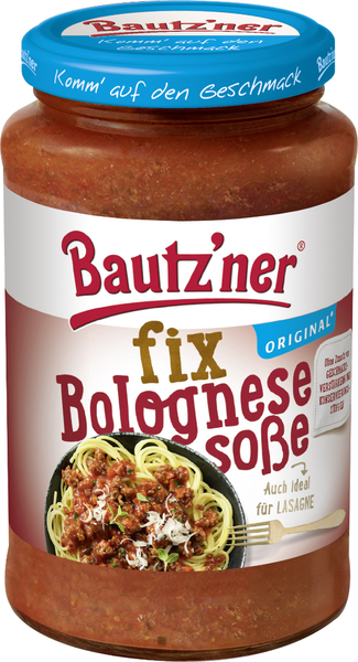 Bautz'ner Fix Bolognesesoße 410g Bautz'ner Fix Bolognesesoße 410g