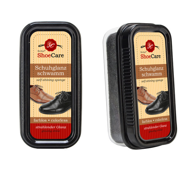 ReAm ShoeCare Schuhglanzschwamm farblos 1 Stück