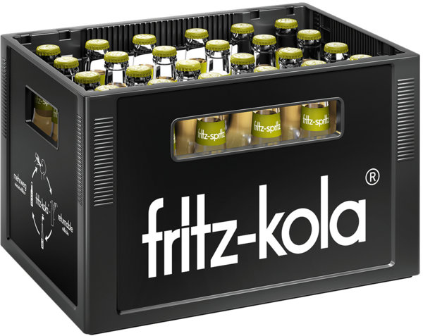 fritz-spritz Bio-Apfelschorle 24/0,33l