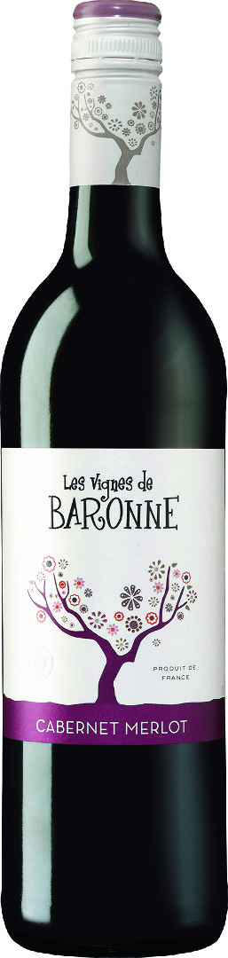 Baronne Cabernet Merlot Rotwein trocken 0,75l