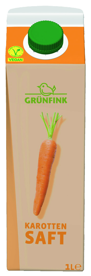 Grünfink Karottensaft 1l Grünfink Karottensaft 1l