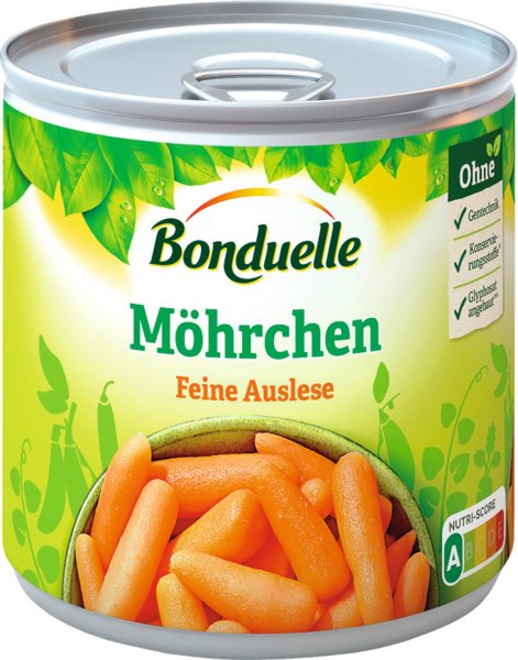Bonduelle Möhrchen feine Auslese 400g Bonduelle Möhrchen feine Auslese 400g