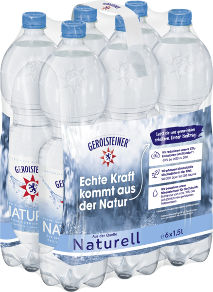 Gerolsteiner Naturell 6/1,5l