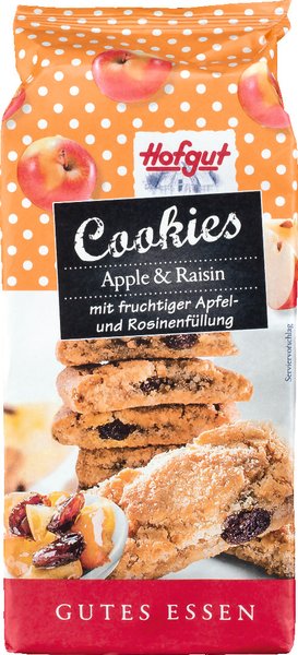 Hofgut Cookies Apfel & Rosinen 225g Hofgut Cookies Apfel & Rosinen 225g