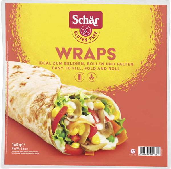 Schär Wraps 160g Schär Wraps 160g