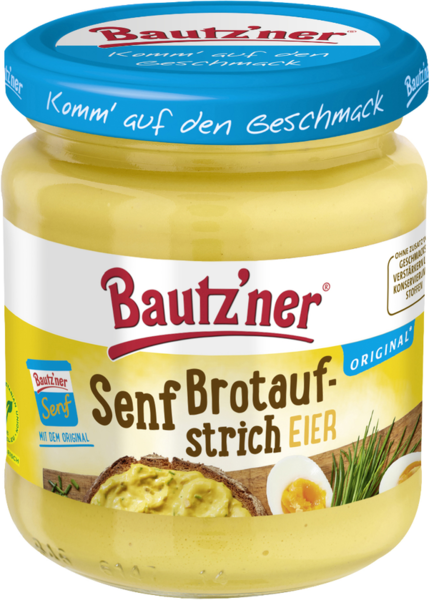 Bautz'ner Senf Brotaufstrich Eier 200ml Bautz'ner Senf Brotaufstrich Eier 200ml
