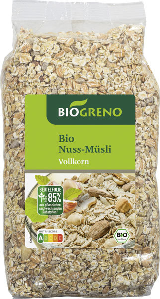 Biogreno Nuss-Müsli Vollkorn 500g Biogreno Nuss-Müsli Vollkorn 500g