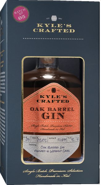 Kyles Crafted Oak Barrel Gin Batch 5 42% vol. 0,5l