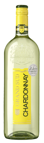 Grand Sud Chardonnay Weißwein trocken 1l Grand Sud Chardonnay Weißwein trocken 1l