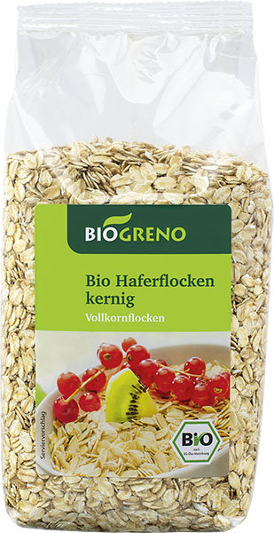 Biogreno Haferflocken kernig 500g Biogreno Haferflocken kernig 500g