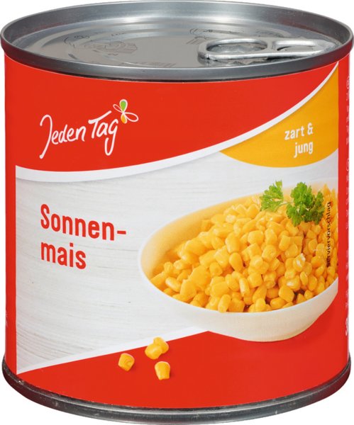 Jeden Tag Gemüsemais 425ml Jeden Tag Gemüsemais 425ml