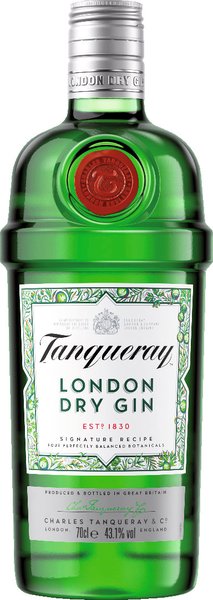 Tanqueray London Dry Gin 43,1% vol. 0,7l
