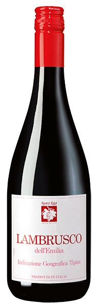 Lambrusco dell'Emilia Rotwein süß 0,75l