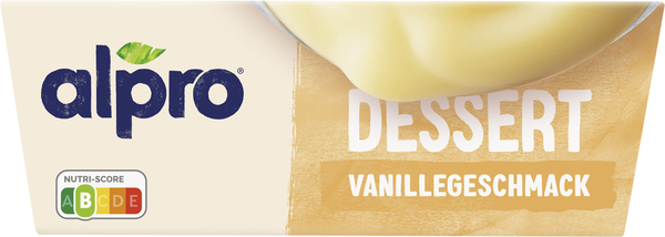 Alpro Soja-Dessert Feine Vanille 4 x 125 g
