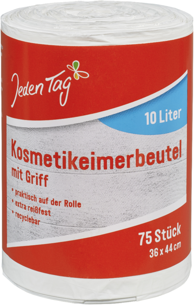 Jeden Tag Kosmetikeimerbeutel 10l 75 Stück