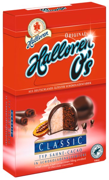 Halloren Kugeln Classic Sahne-Cacao 125g