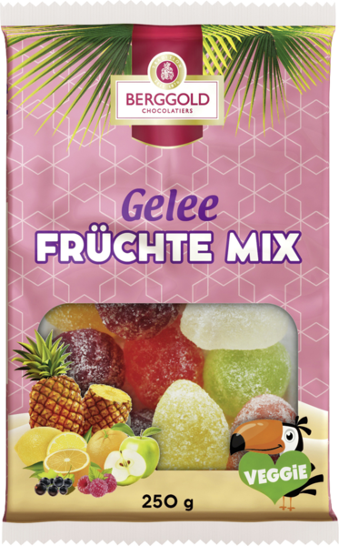 Berggold Gelee Früchte Mix 250g