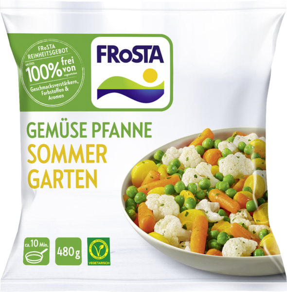 Frosta Gemüse Pfanne Sommergarten 480g Frosta Gemüse Pfanne Sommergarten 480g