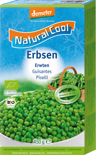 Naturell Cool demeter Erbsen 450g