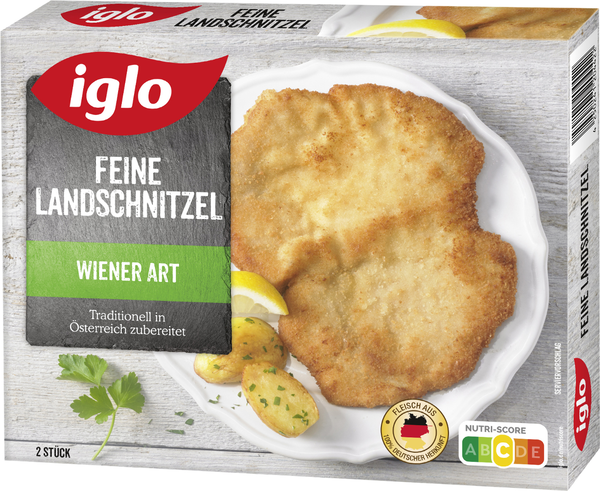 iglo Feine Landschnitzel Wiener Art 350g