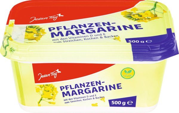 Jeden Tag Pflanzen-Margarine 500g