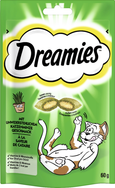 Dreamies Katzenminze Geschmack 60g Dreamies Katzenminze Geschmack 60g