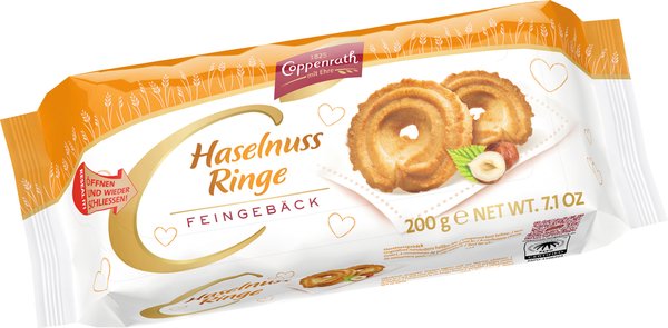 Coppenrath Haselnuss-Ringe 200g Coppenrath Haselnuss-Ringe 200g