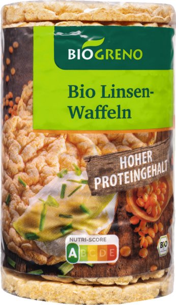 Biogreno Linsenwaffeln 90g