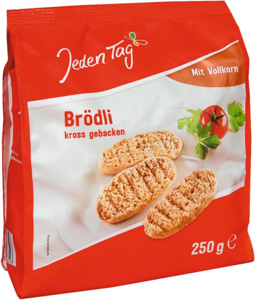 Jeden Tag Brödli Vollkorn 250g