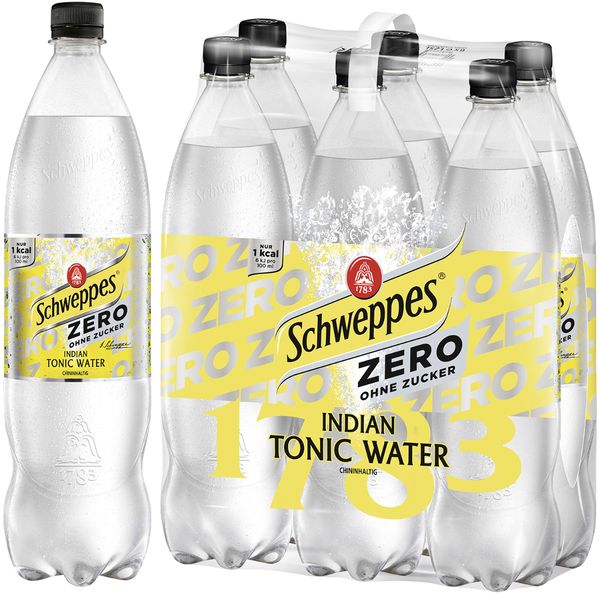 Schweppes Tonic Water Zero 6/1,25l