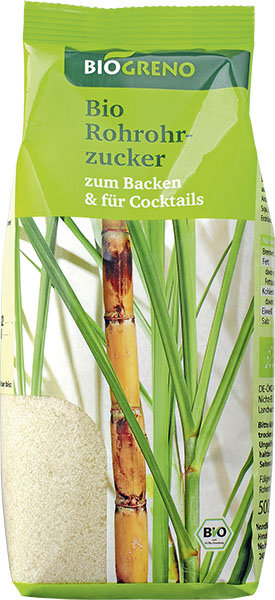Biogreno Rohrohrzucker 500g