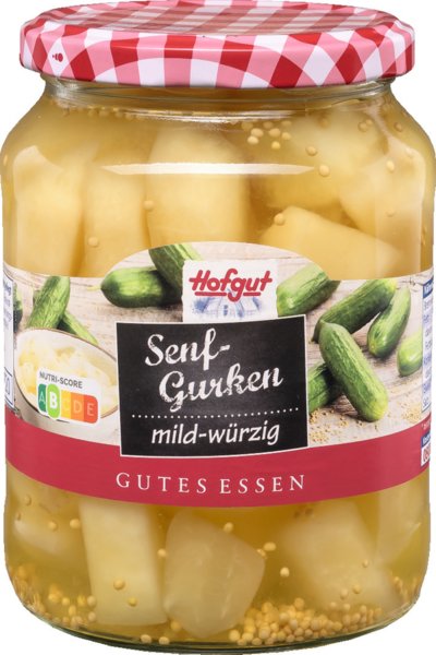 Hofgut Senfgurken 720ml
