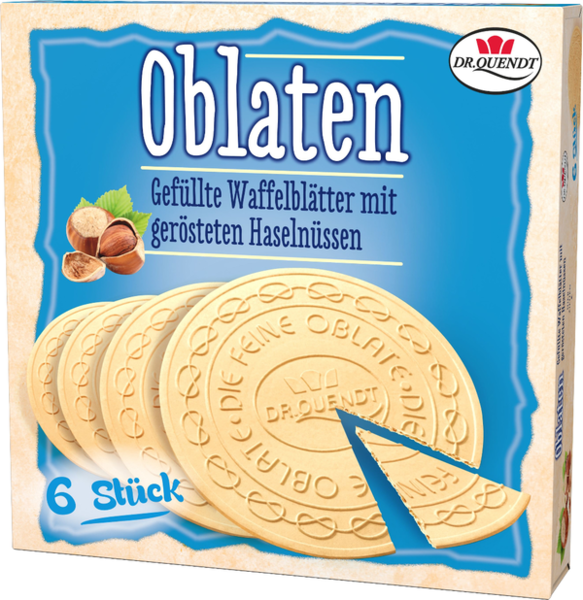 Dr.Quendt Oblaten Haselnuss 150g