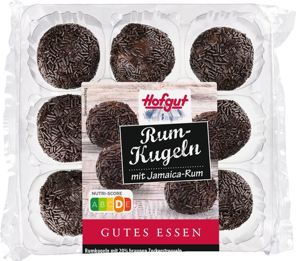 Hofgut Rumkugeln mit Jamaica-Rum 225g