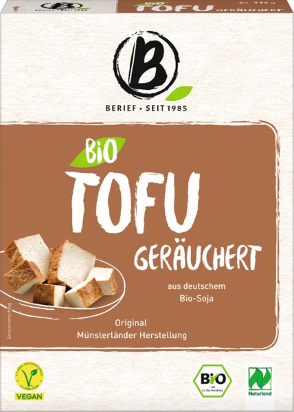 Berief Bio Naturland Tofu geräuchert 2x175g