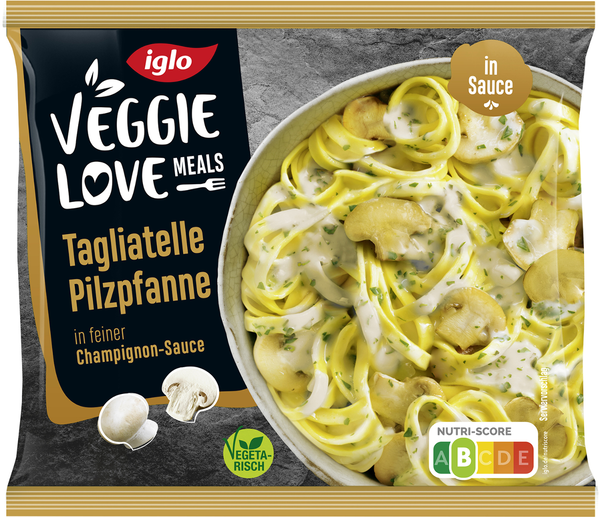 iglo Veggie Love Tagliatelle Pilz-Pfanne 450g iglo Veggie Love Tagliatelle Pilz-Pfanne 450g