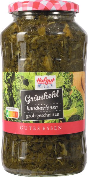 Hofgut Grünkohl grob geschnitten 720ml