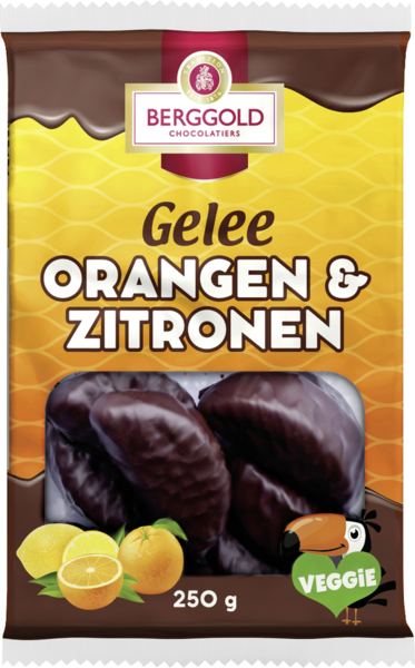 Berggold Gelee Orangen & Zitronen 250g