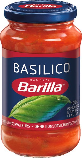 Barilla Pastasauce Basilico 400g