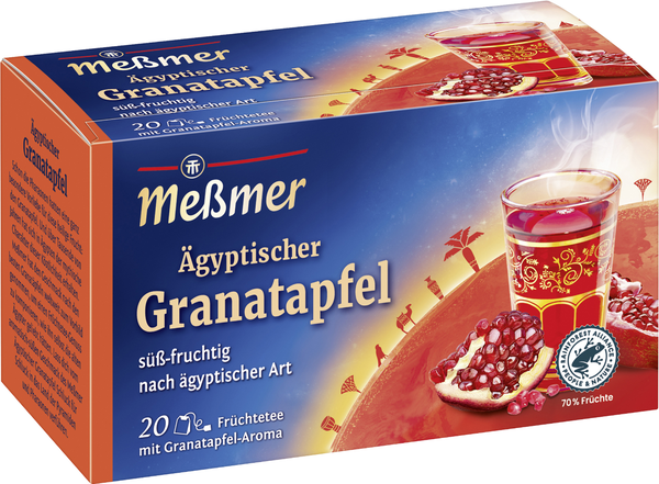 Meßmer Ägyptischer Granatapfel 20 Beutel Meßmer Ägyptischer Granatapfel 20 Beutel