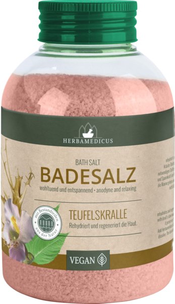 Herbamedicus Badesalz Teufelskralle 575g