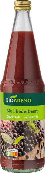 Biogreno Fliederbeersaft 0,7l