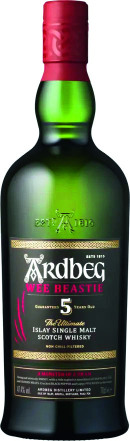 Ardbeg Wee Beastie 5 Jahre Islay Single Malt Scotch Whisky 47,4% vol. 0,7l