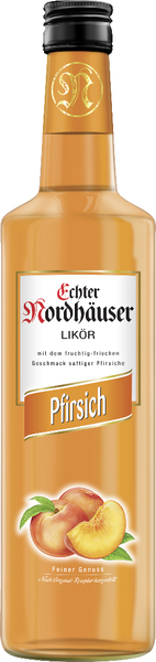 Echter Nordhäuser Fruchtige Pfirsich 17% vol. 0,7l Echter Nordhäuser Fruchtige Pfirsich 17% vol. 0,7l